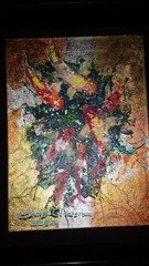 „One of a Kind“ Original James Coleman „Tranquility“ on Canvas Signed & Framed