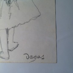painting Edgar Degas