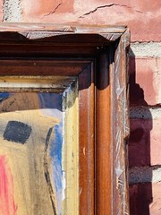 Woodstock New York Conceptualist Artist Franklin Ross („Bud“) Drake Painting