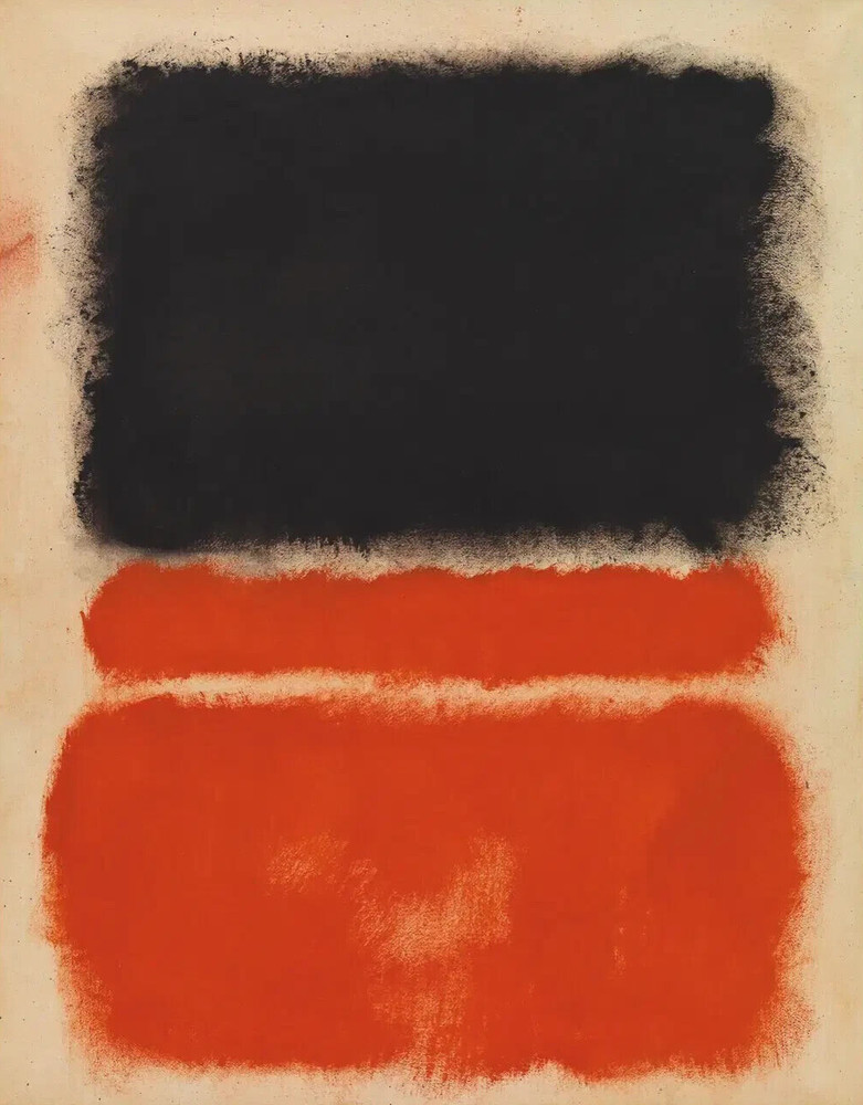 MARK ROTHKO ARTIST OIL PAINTING..