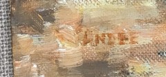 Autumn Woods Impressionist Painting Signed Art Trees Forest Comforting Nature