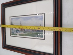 Plaza Panorama Country Club Plaza Kansas City Print Framed George Lightfoot 1992