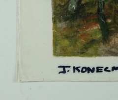 Josef Konecny (Czech,1907-1989) oil painting 135478