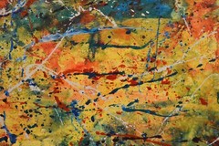 Pollock/Richter style￼ Professional Painting 81” X 62”(6ft 9in)Abstract Modern