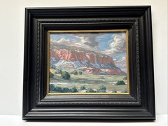 MATTHEW MICHAEL REYNOLDS PAINTING CONTEMPORARY FAMOUS LANDSCAPE CALIFORNIA 10”