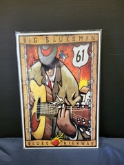 Big Bluesman Blues Highway 18″ By 12″ From Memphis Music