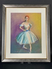 Karen Julihn Original Pastel Ballerina