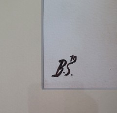 1 Watercolours Nude B.S. – Nude Women – Framed – Pastel – Hand Signed 2019