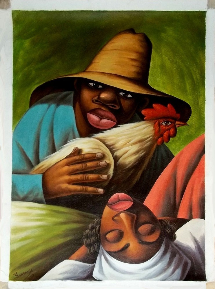 Cuban Art Oil Painting by Cuban Artist Yordanis Lopez Acosta 10