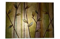 30×40 Artwork Branch Leaves Multicolor Home Decor Wall Hanging Print