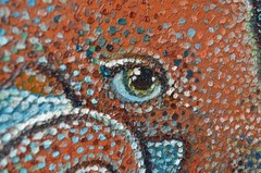 Original oil painting „Octopus“. The painting was created by a Ukrainian artist