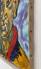 Beauford Delaney Painting – Abstract Figures art – Harlem Renaissance art