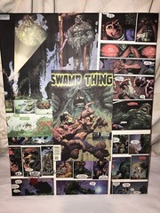 Pippernapple Studios Original 1/1 Swamp Thing #8 Vertigo COA Matte Finish DC