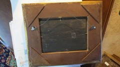 19th or early 20th Century ORIGINAL European OIL on board, Ships at Sea