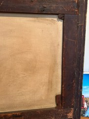 ANTIQUE OIL PAINTING SIGNED C. W. KNAPP HUDSON RIVER SCHOOL..