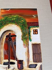 Original Jose Tonito „Pozo Andaluz“ Painting 2010 Signed Cuban American 20×16