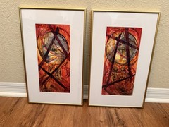 Two Paintings By Linda Holland Of Midlothian VA Read Description