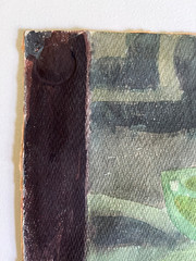 Antique Still Life Watercolor Art Painting by Hazel Frazee, Chicago