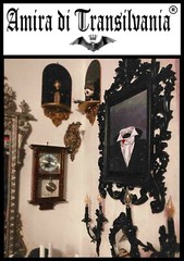 figurative art modern painting decorative printing vampire customized wood frame