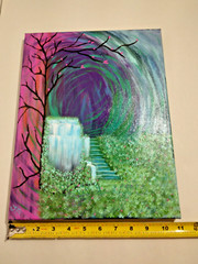 11″x 14″ Original Acrylic Painting on Stretched Canvas