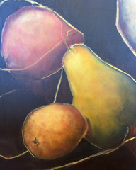 J Drury Pears Oil on Canvas