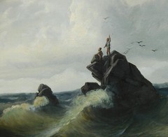 Alexander Loemans (1816-1898) William Trost Richards (1833–1905) magnificent