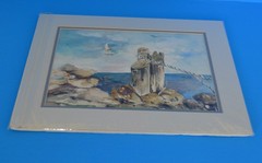 Art-Anna Gelzis „Ocean“ Lithograph/Print, Signed-Reproduction