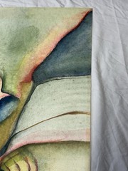 VINTAGE 1979 ABSTRACT MODERNISM EXPRESSIONISM SURREALISM SIAMESE CAT SIGNED
