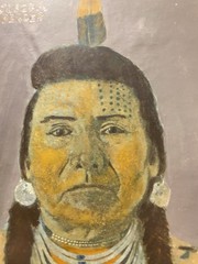 Elbridge Ayer Burbank Chief Joseph Nez Perces 1897 Rare Native American Portrait