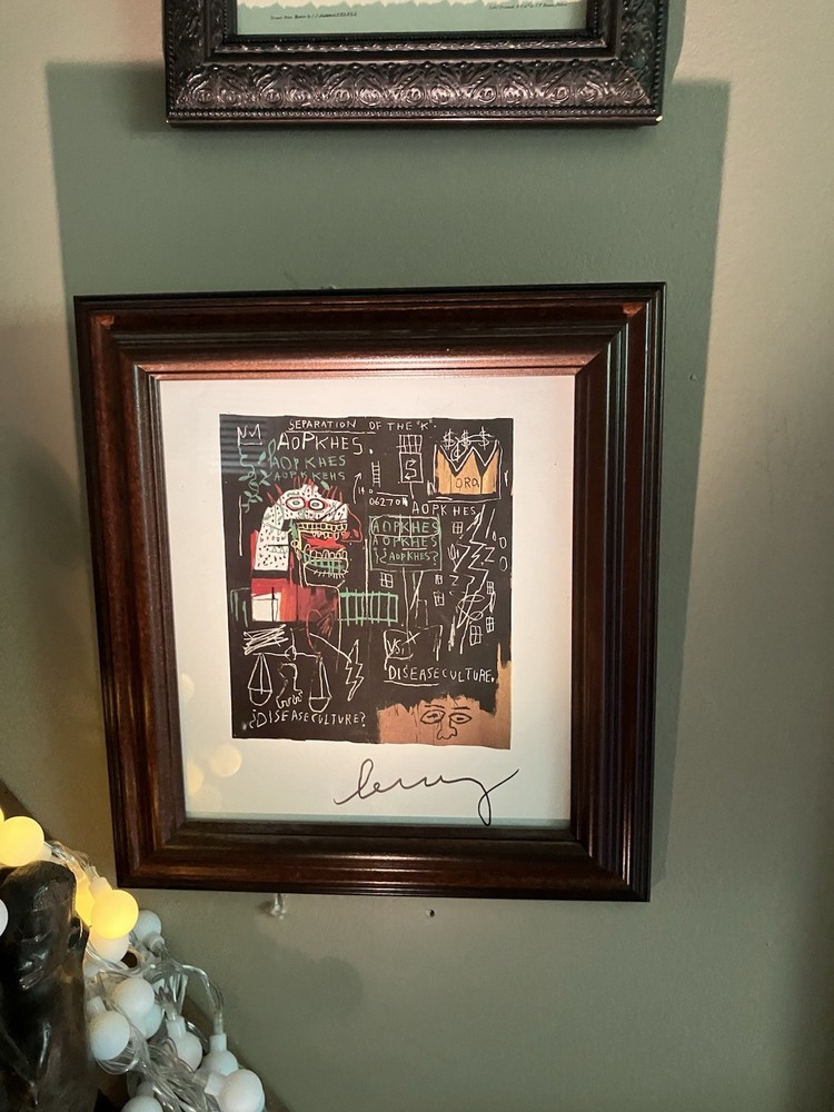 “ Separation Of the “K”. An Original Work By Basquiat!!!