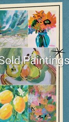 MONA VIVAR 30×15 Modern Abstract Canvas Painting – Contemporary Home Art