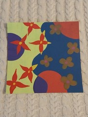 Acrylic Painting Original Art Abstract Home Decor 8×8 Inch Title Floral Mindset