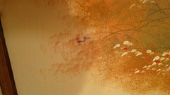 Large Size Oil on Canvas Buggy in field 52″ x 28″ Signed unknown artist.