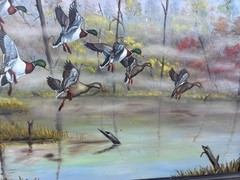 Milton Geyer Duck Decoy Carver Green Bay Wisconsin Original Painting Signed
