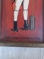 Vintage Yorkraft Revolutionary War Soldier Wall Plaques (5) Americana Colonial