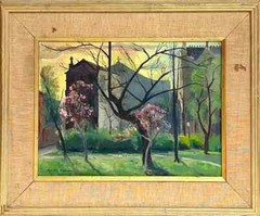 Charles Andrew Taylor, Oil on Hard Board, American Painter (1910 – 1975)