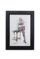 Sid Maurer „Marilyn Monroe“ Hand Embellished Giclee