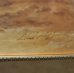 Limited Edition Print #460/950 „The American Bison“ signed by Edward Aldrich