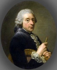 Oil painting Francois-Boucher-Alexander-Roslin-Oil-Painting old man portrait art