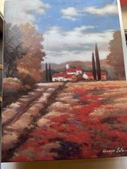 Kanayo Ede Acrylic Original Landscape Painting 24×18