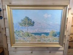 CLAUDE MONET TEXTURED PRINT ON CANVAS LIMITED EDITION LOOKS & FEELS REAL!!