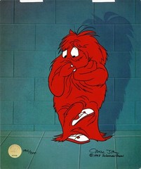 Chuck Jones SIGNED GOSSAMER Limited Edition Cel of 200 Looney Tunes WB 1998 OH
