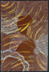 Freda Price Pitjara, Authentic Aboriginal art .Daughter of Anna Price Petyarre.