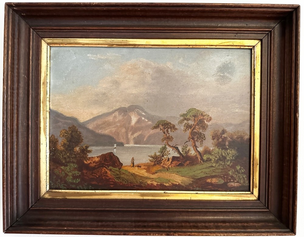 Charles P Schermerhorn 1875 – Oil on Board