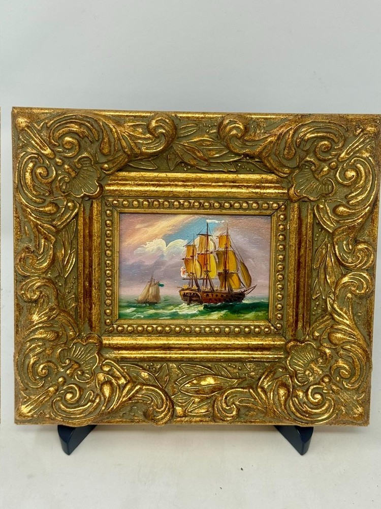 Sailing Ship Seascape Painting