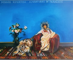 MINNIE RIPERTON ADVENTURES IN PARADISE ALBUM OIL PAINTING