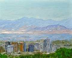 🎨✨ San Diego View Oil painting on canvas ORIGINAL Paintings on canvas landscape