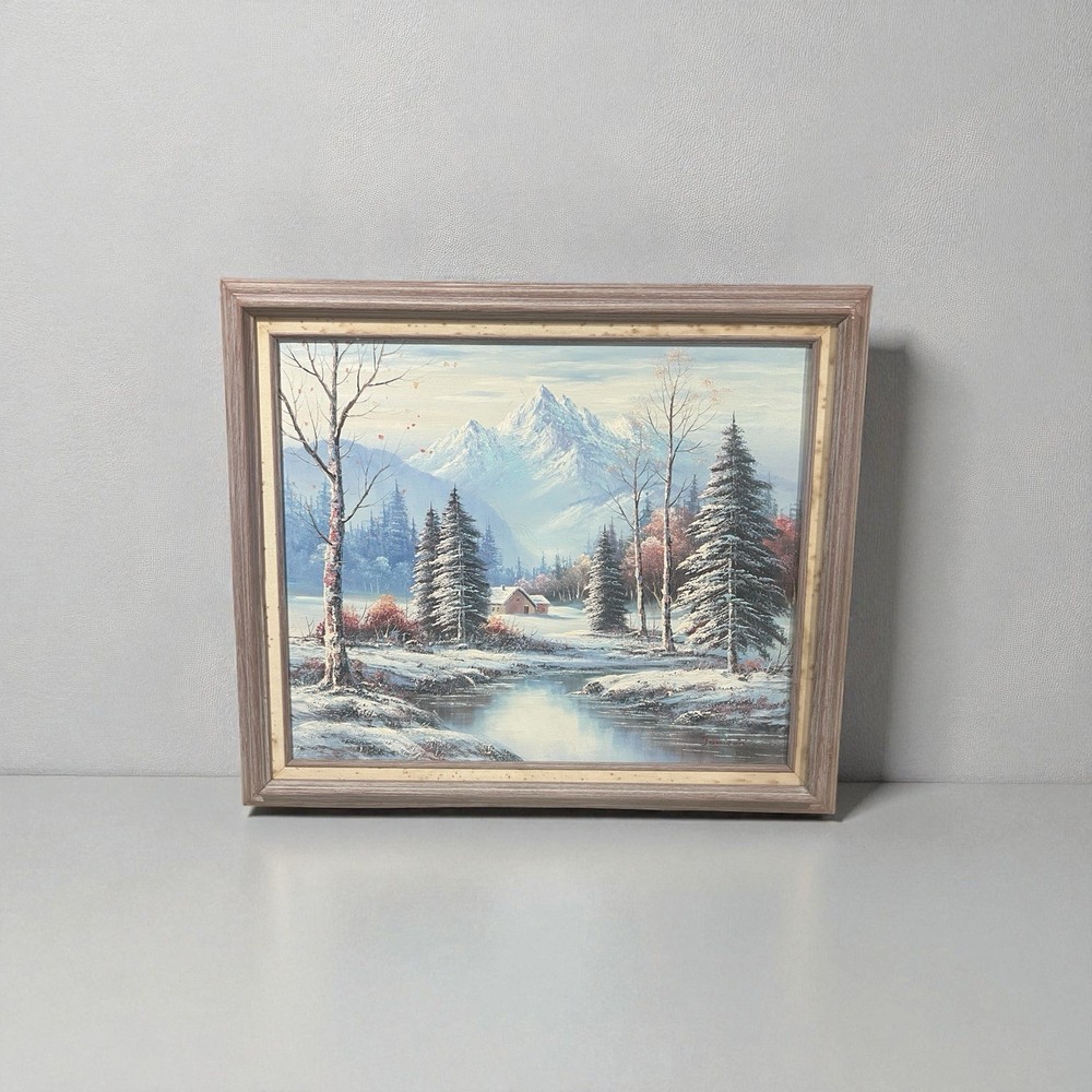 VTG Beverly Jamison Carrick Original Oil Painting: (20×24”)