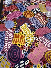 Dora Mbitjana 💕Aboriginal Art COA Supplied. 203cm X 93cm DM31M-A