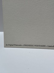 FREDERIC WHITAKER PAINTING AMERICAN LANDSCAPE IMPRESSIONISM LISTED FAMOUS SMALL